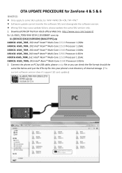Asus ZenFone 5 A502CG Software Update SOP for ZenFone 4 5 6Eng