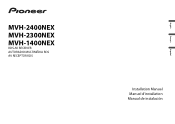 Pioneer MVH-1400NEX Installation Manual