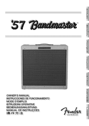 Fender 57 Bandmaster Owners Manual