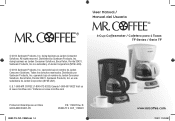 Mr. Coffee TF5 User Guide