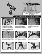 Celestron AstroMaster 130EQ Telescope Quick Setup Guide for AstroMaster 76EQ, 114EQ and 130EQ (Spanish)