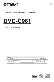 Yamaha DVD-C961 Owner's Manual
