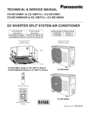 Panasonic KE12NB41 KE18NB4U Owner's Manual
