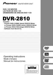 Pioneer DVR-2810 Operating Instructions