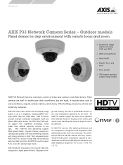 Axis Communications P3365-VE P33 Network Camera Series - Outdoor models