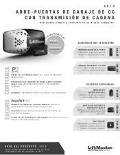 LiftMaster 8010 8010 Product Guide - Spanish Manual