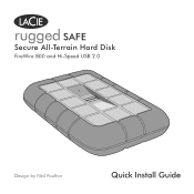 Lacie Rugged Safe Quick Install Guide