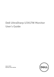 Dell U3417W Users Guide