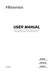 Hisense 65U75K U8K User Manual