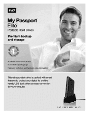 Western Digital My Passport Elite Product Specifications