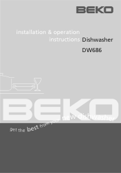 Beko DW686 User Manual