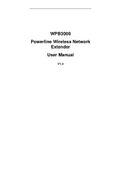 Actiontec Powerline Wireless Network Extender User Manual