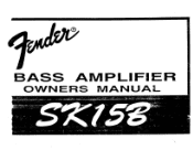 Fender Sidekick 15B Owner Manual