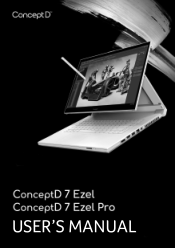Acer ConceptD CC715-72P User Manual