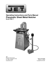 JET Tools PMN-11 User Manual