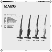 AEG AG3005 14v Lightweight 2-in-1 Cordless Stick Vacuum Cleaner Antique Steel AG3005 Product Manual