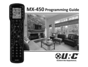 URC MX-450 Programming Guide