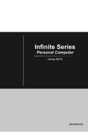 MSI Infinite X User Manual
