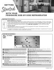 Frigidaire GRSS2652AD Quick Start Guide