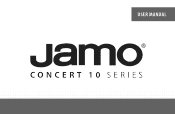Jamo C 103 Owner/User Manual