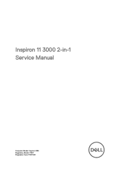 Dell Inspiron 11 3185 2-in-1 Inspiron 11 3000 2-in-1 Service Manual