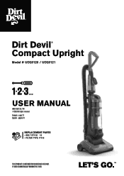 Dirt Devil UD20121V User Manual