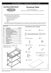 Graco 3560882 Assembly Instructions