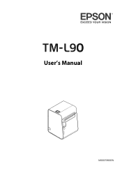 Epson TM-L90 User Manual