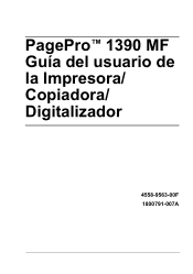 Konica Minolta pagepro 1390MF pagepro 1390MF User Manual Spanish