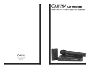 Carvin UH5000 Instruction Manual