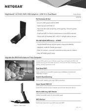 Netgear AC1900 Product Data Sheet
