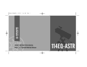 Meade 114EQ-ASTR Instruction Manual