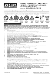 Sealey RS102B Instruction Manual
