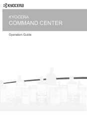 Kyocera FS-4020DN Kyocera Command Center Operation Guide Rev 6.3
