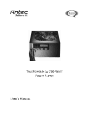 Antec TP-750 Blue Manual