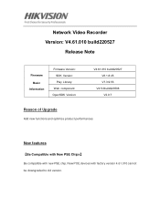 Hikvision DS-9664NI-I8 Release Notes