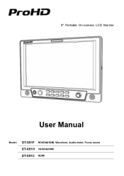 JVC DT-X91F User Manual
