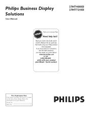 Philips 27HT4000D User manual