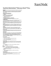 SanDisk SDDR-103-A10M User Guide