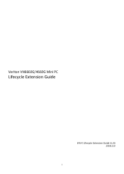 Acer Veriton N4660G Lifecycle Extension Guide