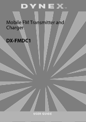Dynex DX-FMDC1 User Manual (English)