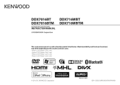 Kenwood DDX7016BTM Operation Manual