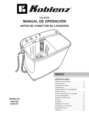 Haier LDK1050 User Manual