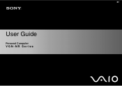 Sony VGN-NR285E User Guide