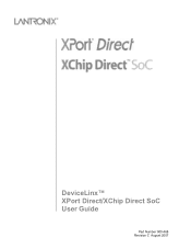 Lantronix XChip Direct XChip Direct - User Guide