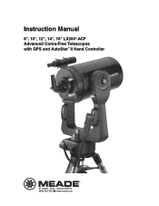 Meade Tripod LX200-ACF 14 inch User Manual