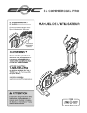 Epic Fitness 1200 Pro Elliptical Canadian French Manual