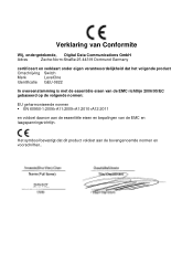 LevelOne GEU-0822 EU Declaration of Conformity