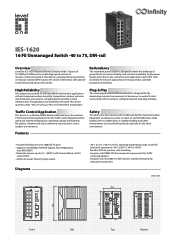 LevelOne IES-1620 Datasheet