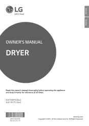 LG DLG7301VE Owners Manual